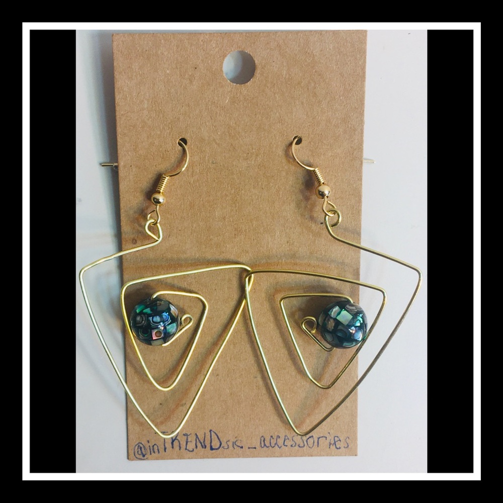 Planet 🪐 Orbit Drop Down Handmade Earrings